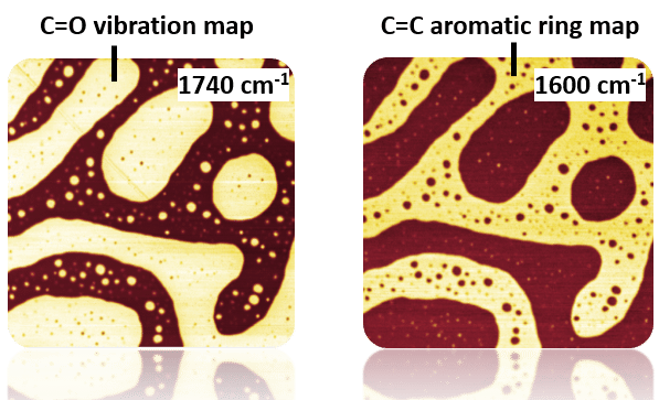 Chemical mapping with tapping AFM-IR+